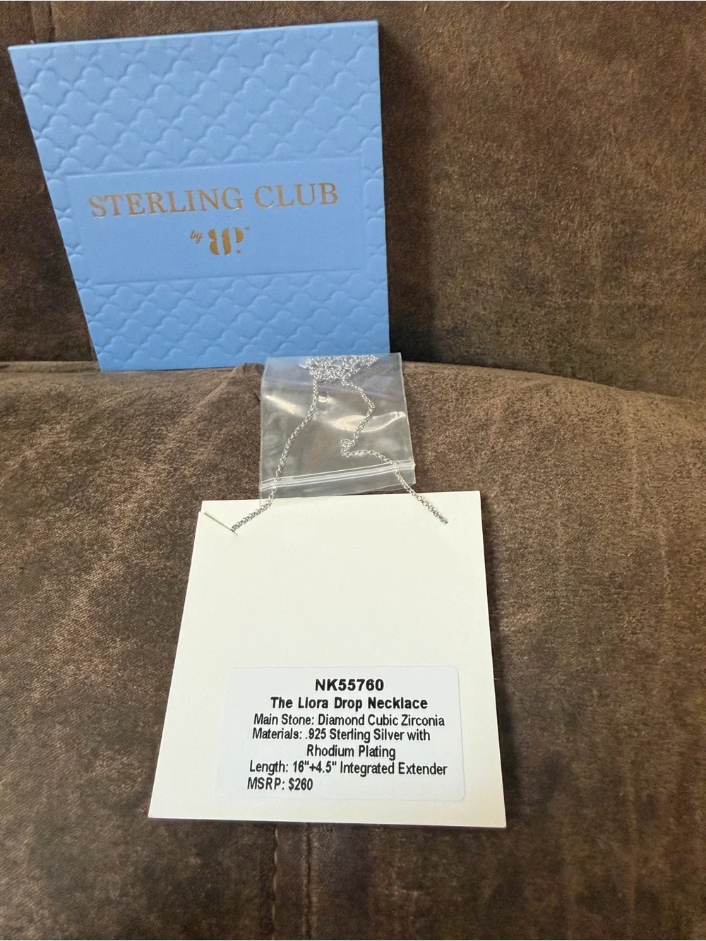 Bomb Party Sterling Club Necklace